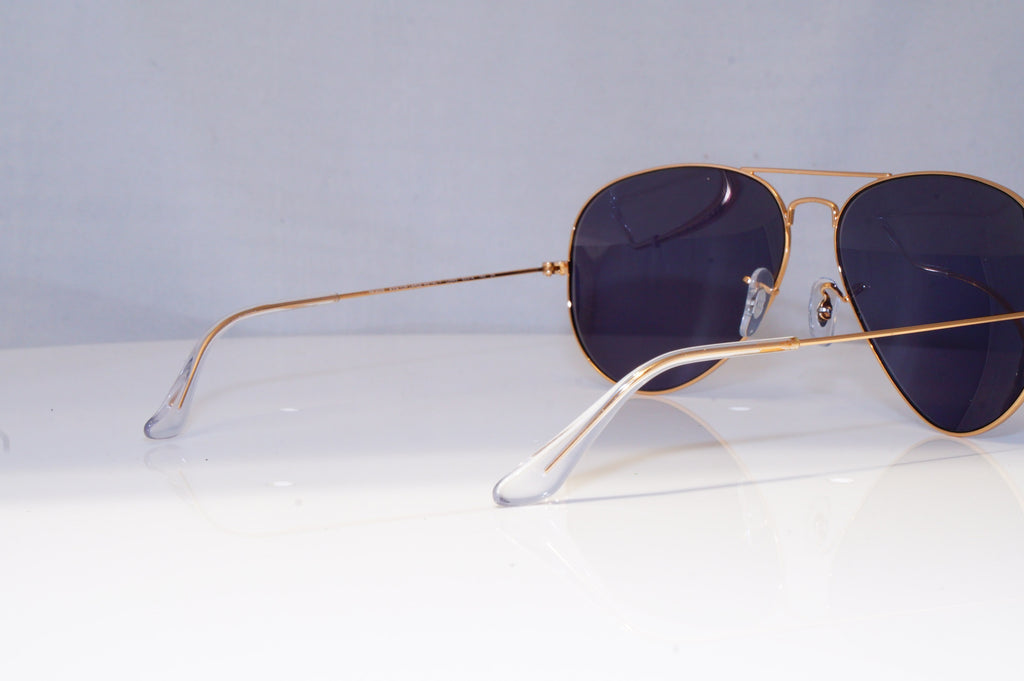 RAY-BAN Mens Mirror Designer Sunglasses Gold Pilot AVIATOR 62mm RB 3025 17692