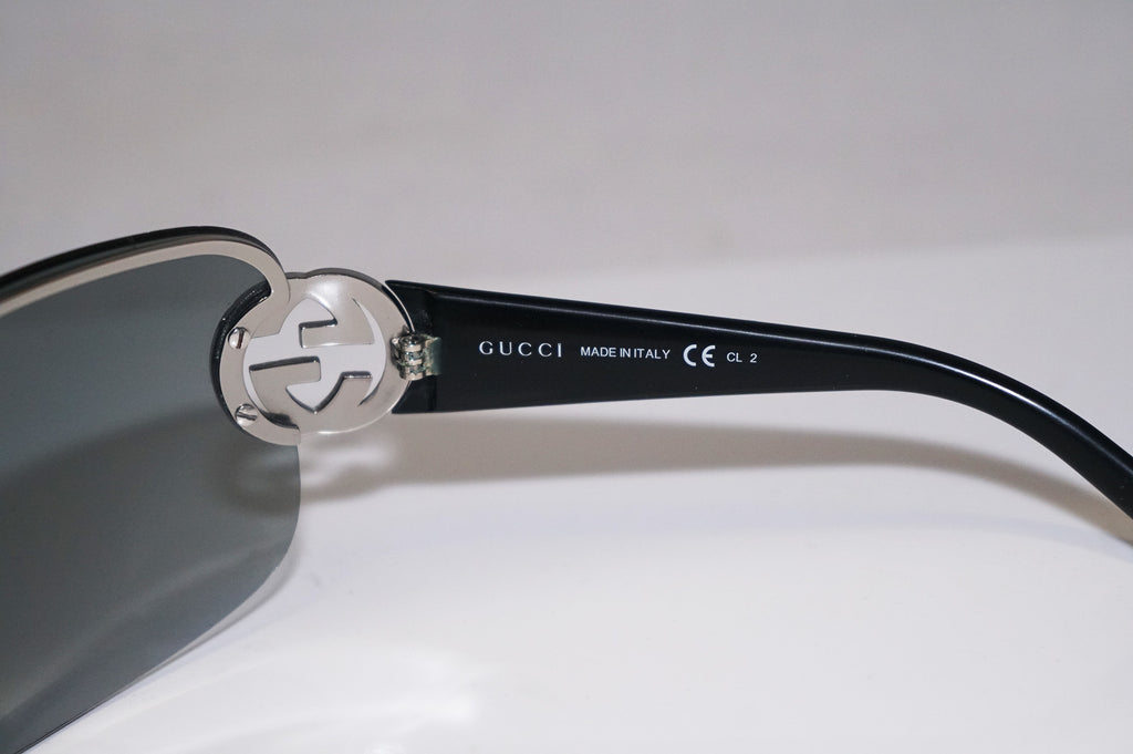 GUCCI Boxed Womens Designer Sunglasses Black Shield GG 2890 BGYVK 14741