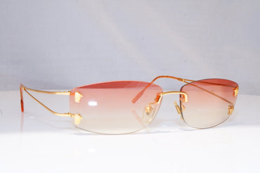 VERSACE Mens Designer Sunglasses Gold Rectangle MEDUSA MOD N87 GLD 18450