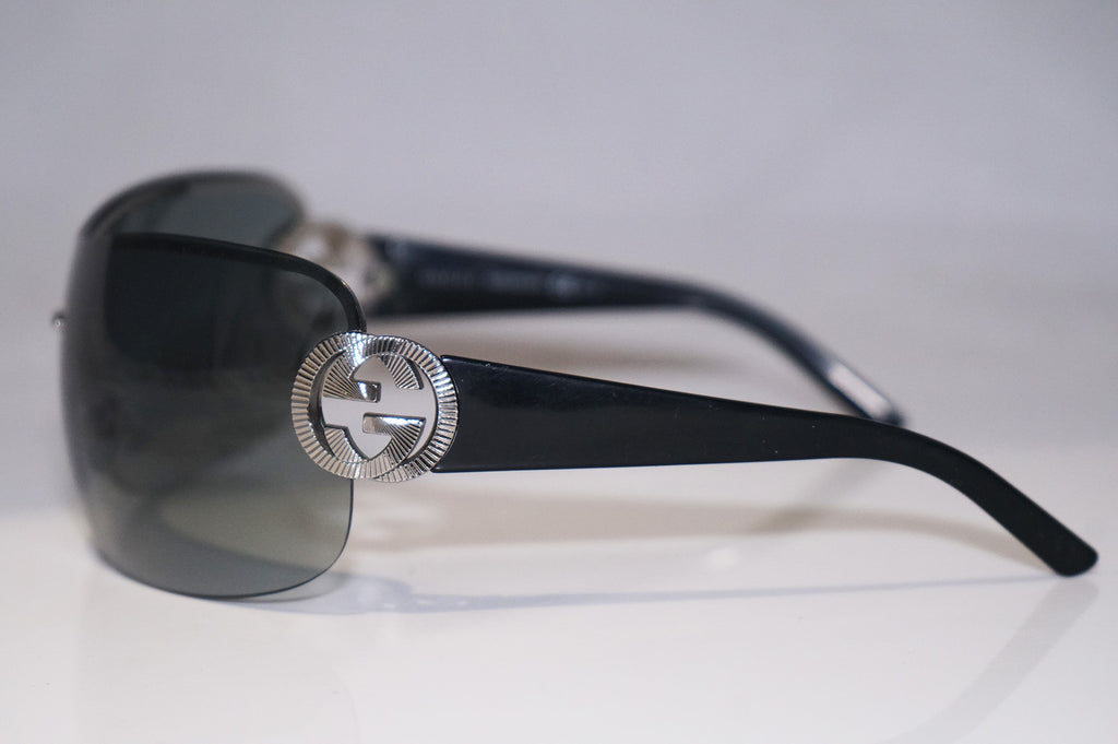 GUCCI Boxed Womens Designer Sunglasses Black Shield GG 2890 BGYVK 14741