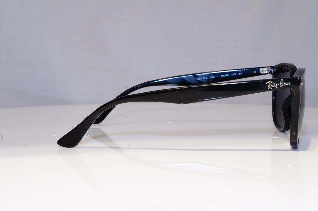 RAY-BAN Mens Womens Designer Sunglasses Black Square KEYHOLE RB 4258 60171 17693