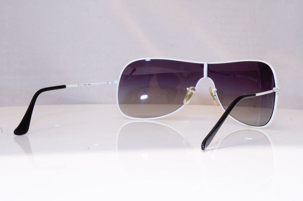 RAY-BAN Mens Designer Sunglasses White Shield RB 3211 032/8G 18464
