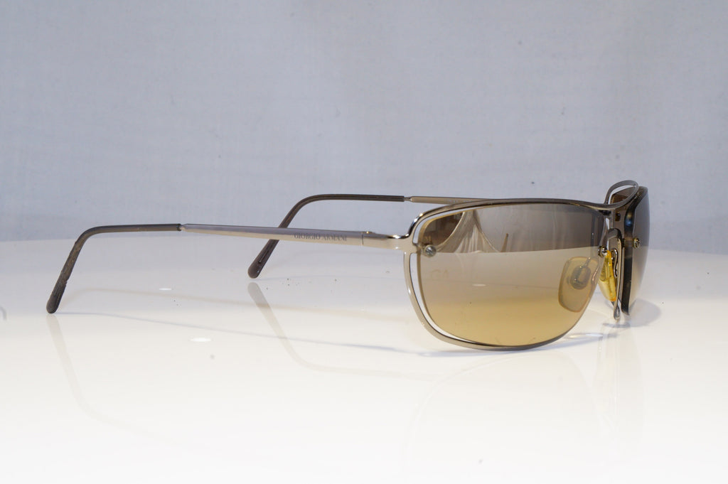 GIORGIO ARMANI Mens Mirror Designer Sunglasses Silver 1531 1144/54 17466