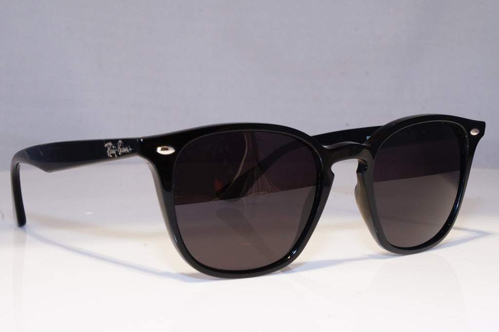RAY-BAN Mens Womens Designer Sunglasses Black Square KEYHOLE RB 4258 60171 17693