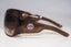 GUCCI Womens Designer Crystal Sunglasses Brown Oversized GG 2535 LT2 14745