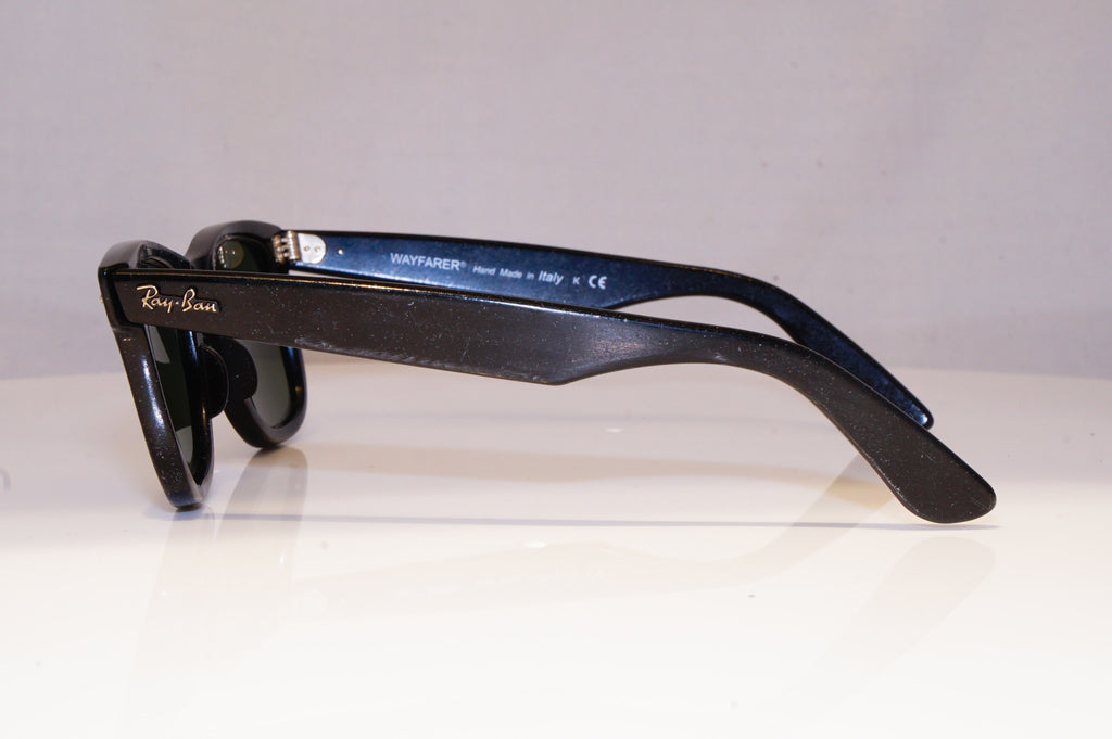 DAMAGED RAY-BAN Mens Womens Designer Sunglasses Black Wayfarer RB 2140 17709