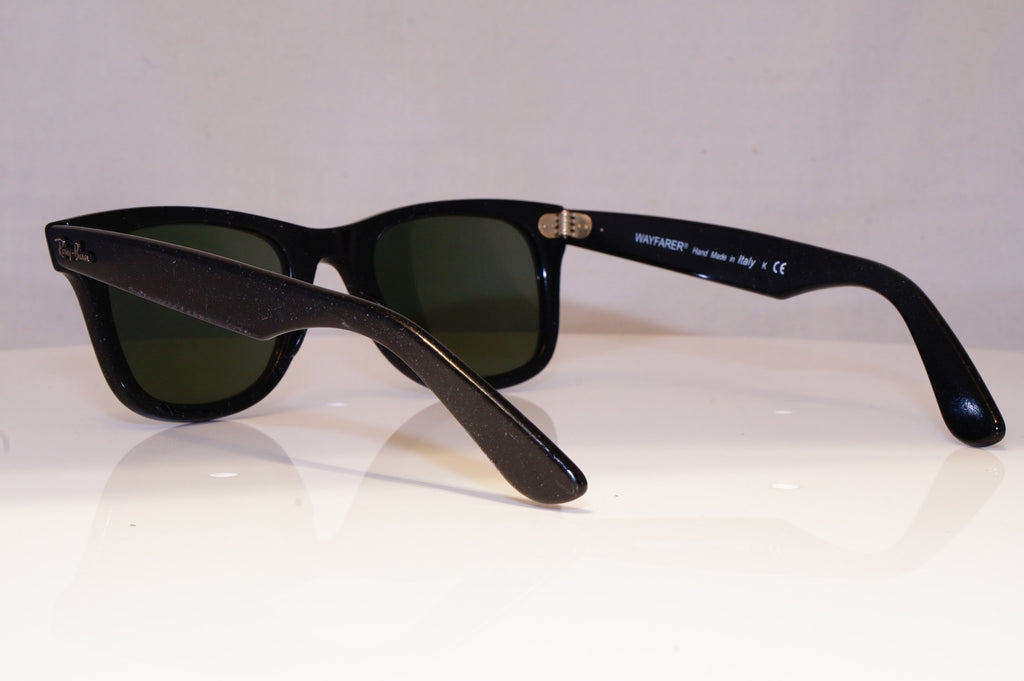 DAMAGED RAY-BAN Mens Womens Designer Sunglasses Black Wayfarer RB 2140 17709