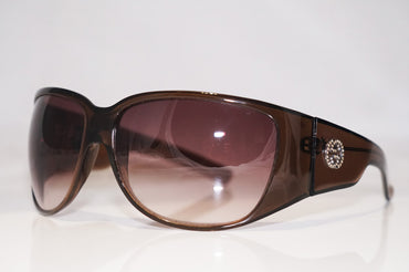 GUCCI Womens Designer Crystal Sunglasses Brown Oversized GG 2535 LT2 14745