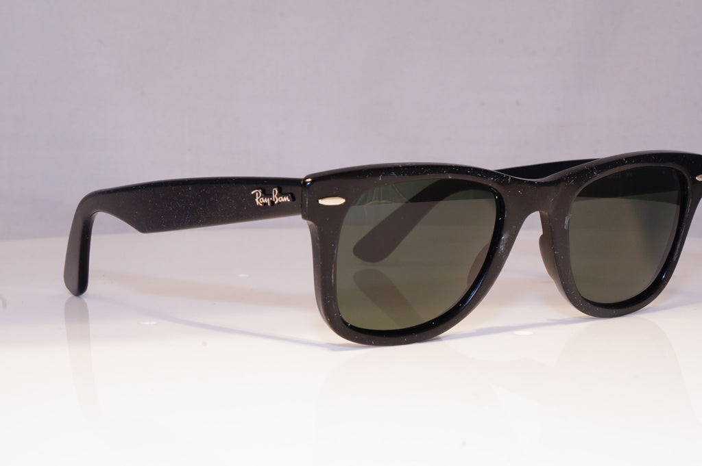 DAMAGED RAY-BAN Mens Womens Designer Sunglasses Black Wayfarer RB 2140 17709