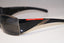 PRADA Mens Designer Polarized Sunglasses Black Square SPS 55H 5AV-5Z1 14698