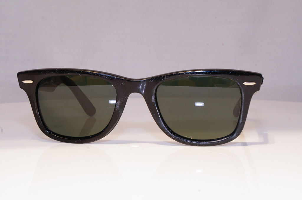 DAMAGED RAY-BAN Mens Womens Designer Sunglasses Black Wayfarer RB 2140 17709