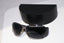 PRADA Mens Designer Polarized Sunglasses Black Square SPS 55H 5AV-5Z1 14698