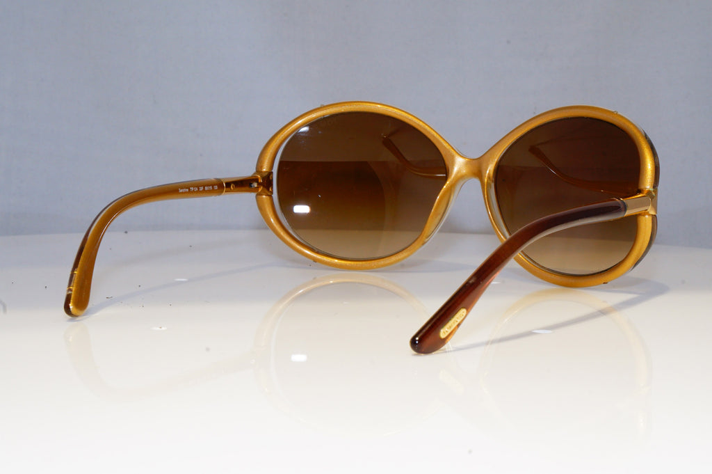 TOM FORD Womens Designer Sunglasses Brown Butterfly Sandrine TF 124 33F 17157