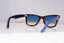 RAY-BAN Mens Designer Sunglasses Blue Wayfarer RB 2140 1092/3F 18471
