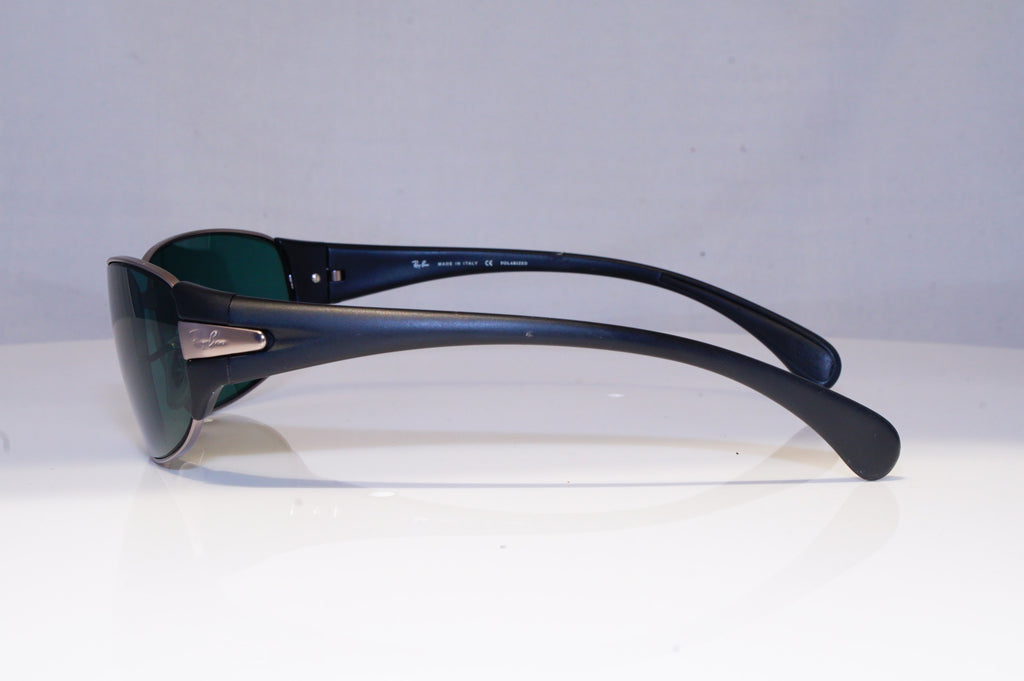 RAY-BAN Mens Vintage 1990 Designer Sunglasses Black Wrap RB 3275 005/9A 17759