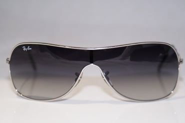RAY-BAN Mens Designer Sunglasses Silver Shield RB 3211 003/8G 14734
