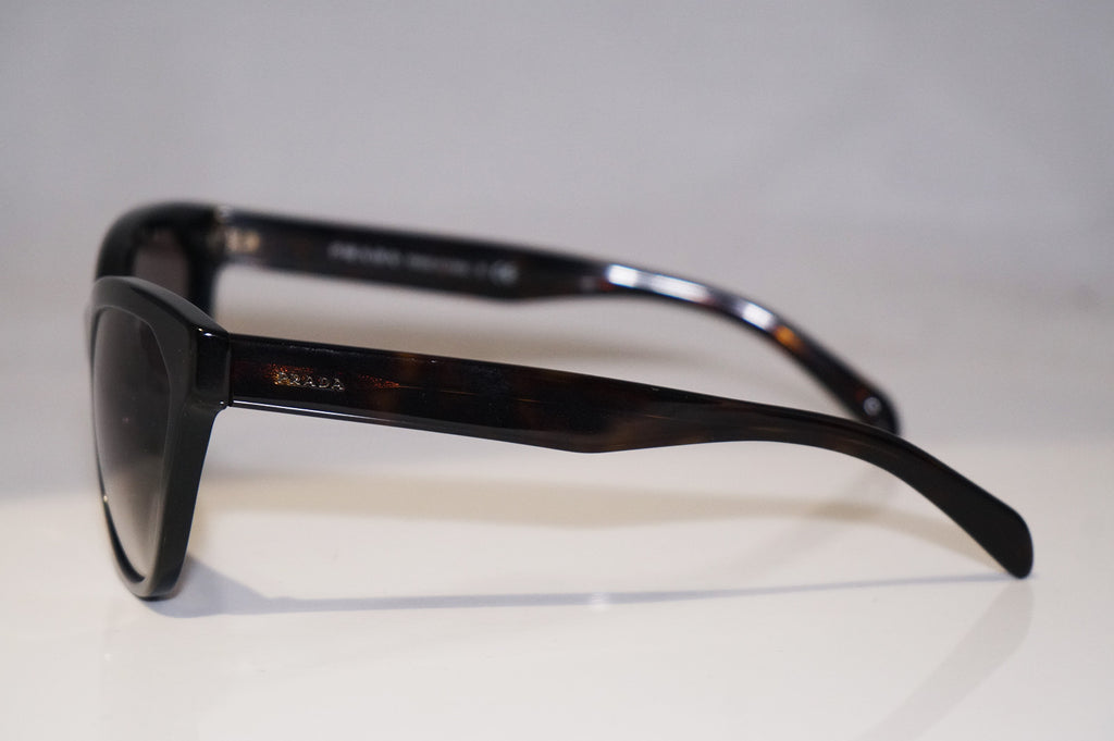 PRADA Womens Designer Sunglasses Brown Cat Eye SPR 21S 1AB-0A7 14647