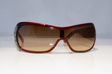 VERSACE Womens Diamante Designer Sunglasses Brown Wrap 4098-B 520/13 16709