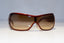 VERSACE Womens Diamante Designer Sunglasses Brown Wrap 4098-B 520/13 16709
