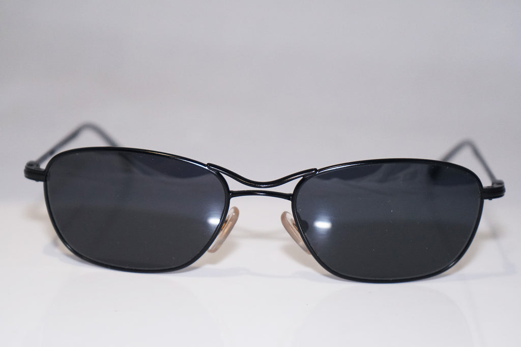 GUCCI 1990 Vintage Mens Designer Sunglasses Black Rectangle GG 1618 8ZB 14726