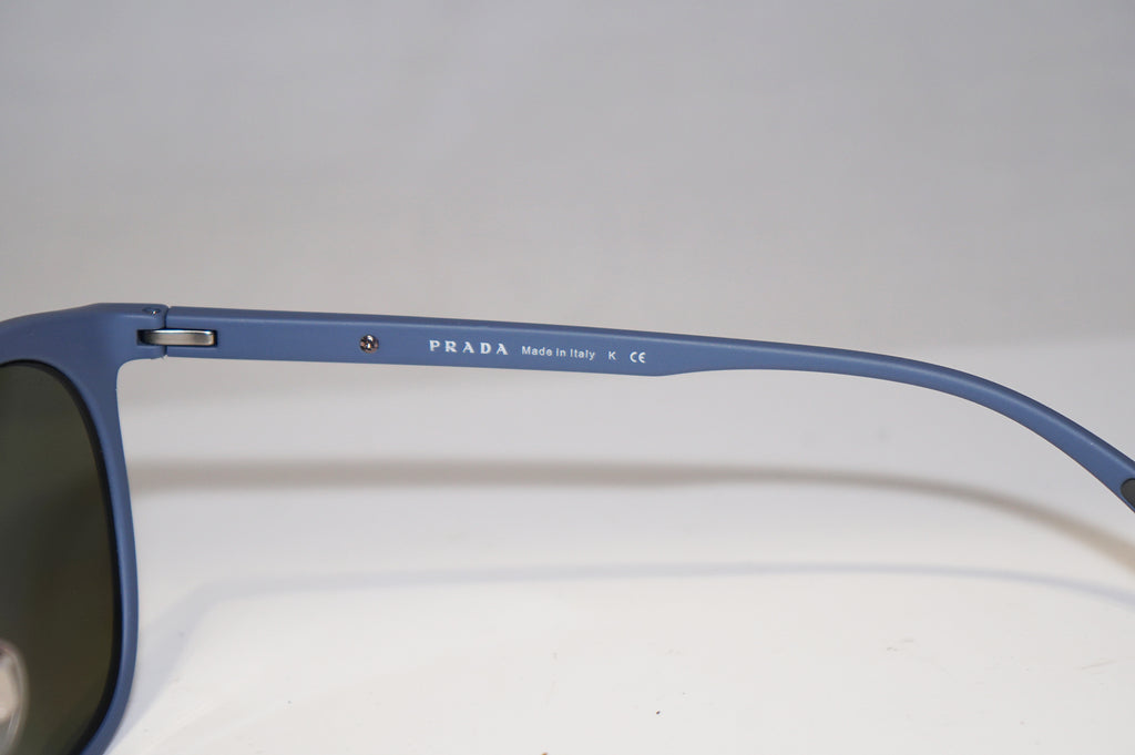 PRADA Mens Designer Mirror Sunglasses Blue Clubmaster SPS 04S VHG-5M2 15170