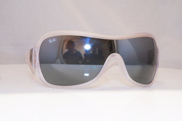 RAY-BAN Mens Mirror Designer Sunglasses Clear Shield RB 4099 646-S/88 18455