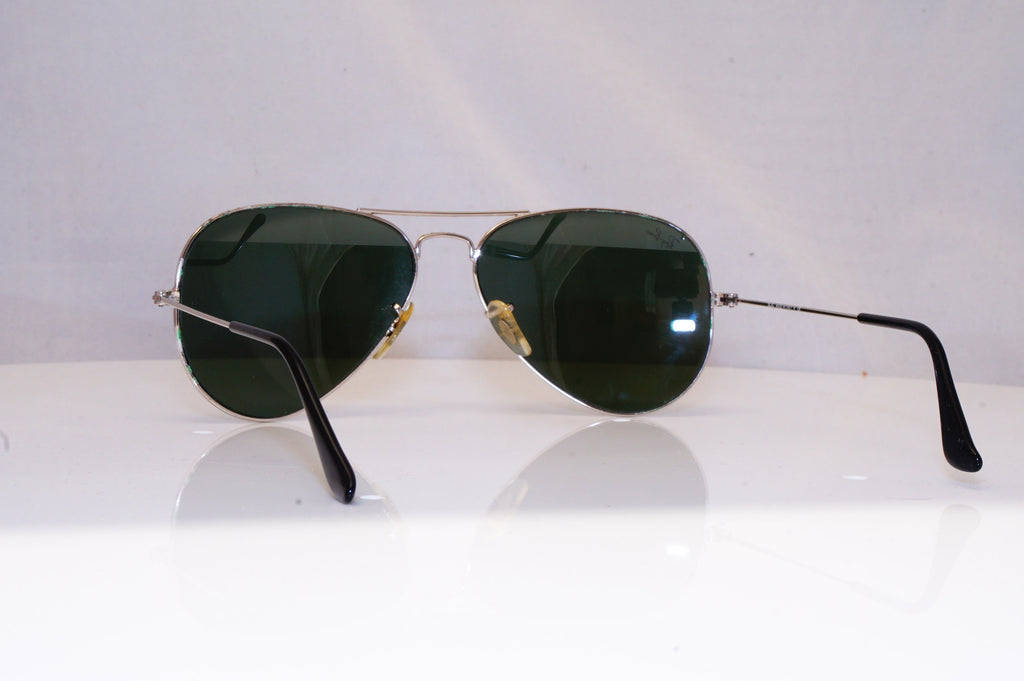 RAY-BAN Mens Mirror Designer Sunglasses Silver Aviator RB 3025 W3277 18472