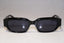 GUCCI 1990 Vintage Mens Designer Sunglasses Black Rectangle GG 2425 807 14677