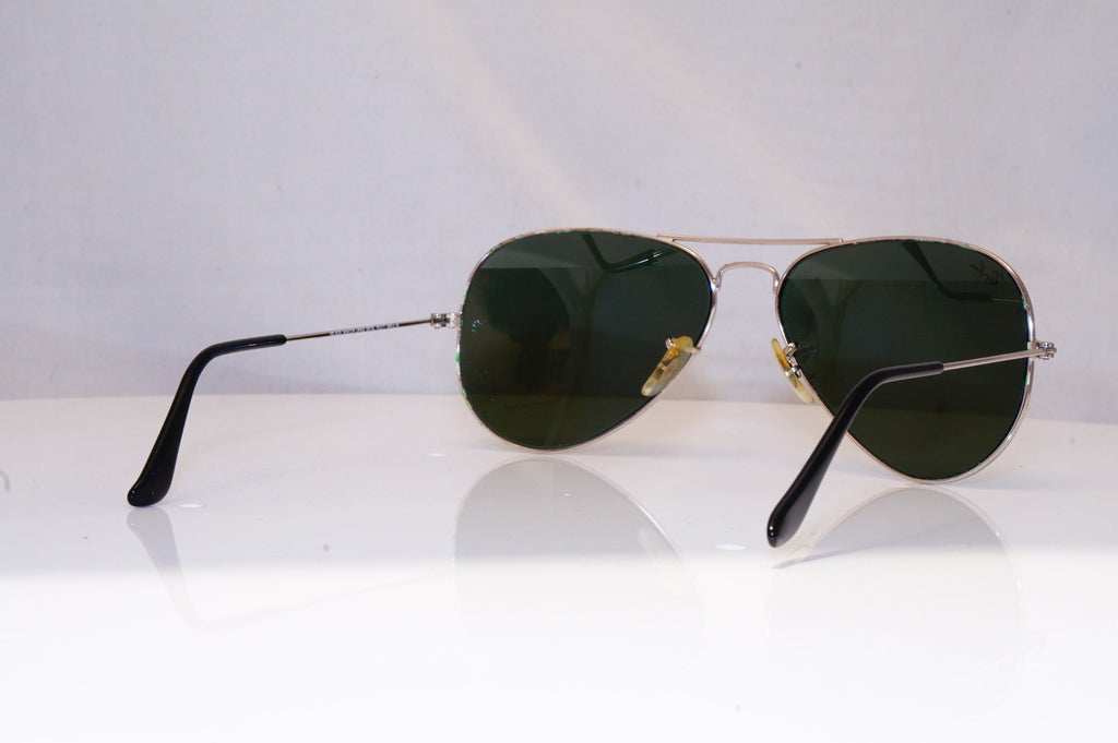 RAY-BAN Mens Mirror Designer Sunglasses Silver Aviator RB 3025 W3277 18472