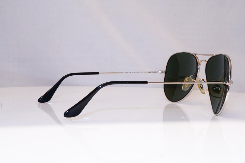 RAY-BAN Mens Mirror Designer Sunglasses Silver Aviator RB 3025 W3277 18472