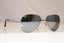 RAY-BAN Mens Mirror Designer Sunglasses Silver Aviator RB 3025 W3277 18472