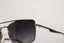 PRADA Mens Designer Polarized Sunglasses Black Rectangle SPR 50Q GAQ-5W1 15069