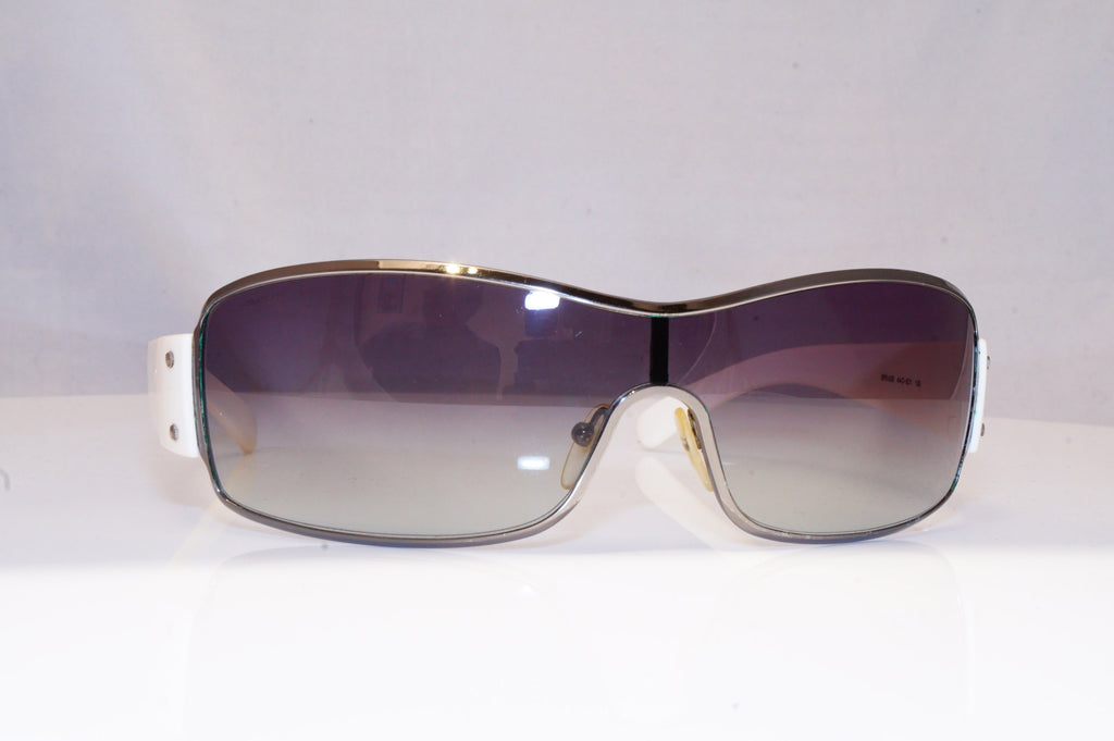 PRADA Mens Designer Sunglasses White Shield SPS 52E 4AO-5D1 18443