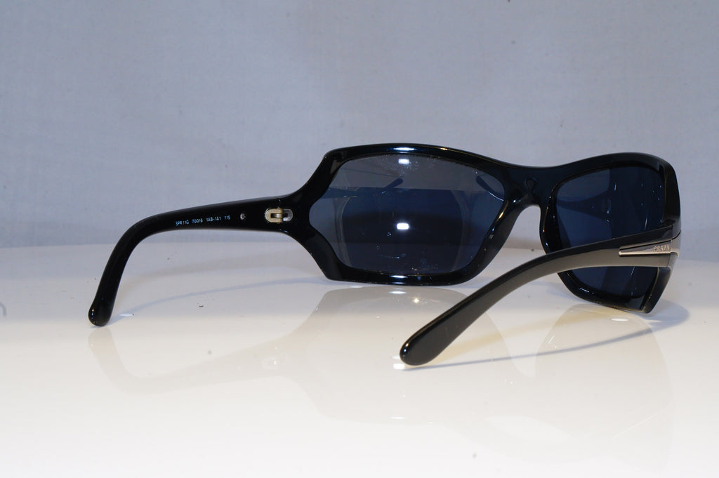 PRADA Womens Designer Sunglasses Black Wrap SPR 11G 1AB-1A1 18313