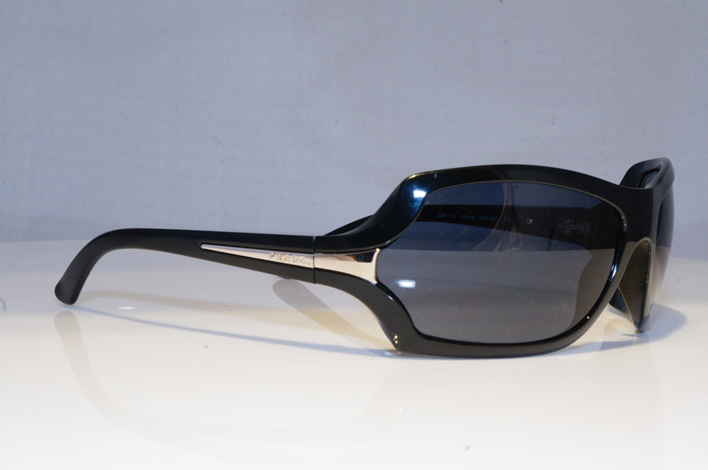 PRADA Womens Designer Sunglasses Black Wrap SPR 11G 1AB-1A1 18313