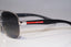 PRADA Mens Designer Polarized Sunglasses Silver Aviator SPS 53P 1BC-5W1 14696