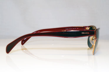 PRADA Womens Designer Sunglasses Burgundy Rectangle VPR 65R UAN-1O1 15279