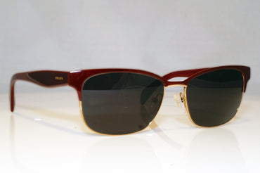 PRADA Womens Designer Sunglasses Burgundy Rectangle VPR 65R UAN-1O1 15279