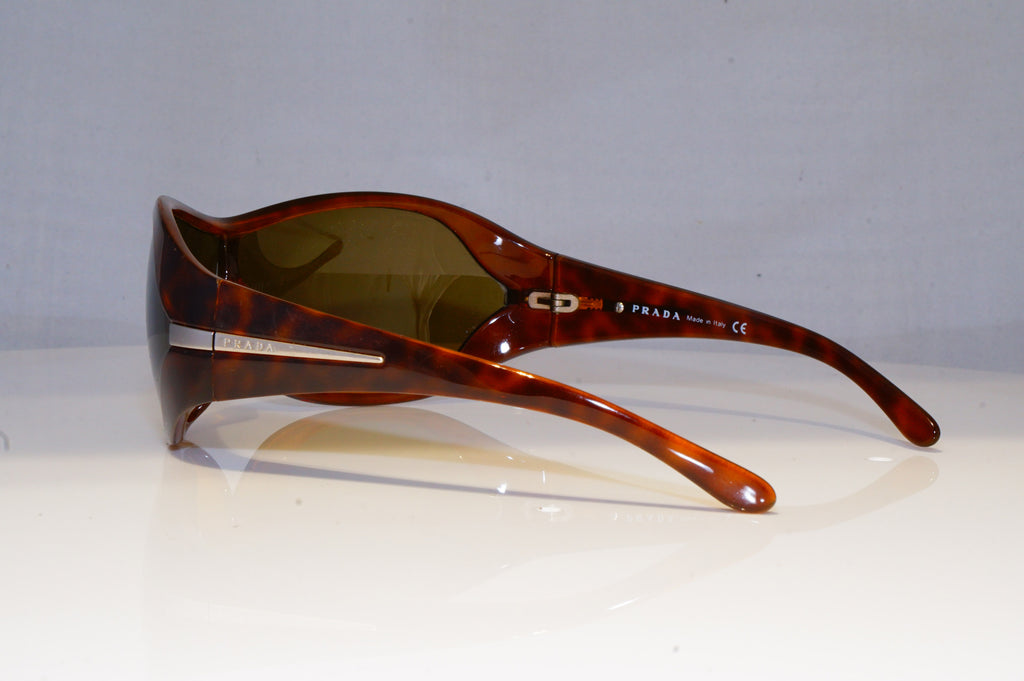 PRADA Womens Designer Sunglasses Brown Wrap SPR 12G 2AU-2P1 18336