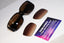 PRADA Womens Designer Sunglasses Brown Rectangle SPR 16L 2AU-6S1 15284