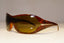 PRADA Womens Designer Sunglasses Brown Wrap SPR 12G 2AU-2P1 18336