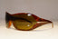 PRADA Womens Designer Sunglasses Brown Wrap SPR 12G 2AU-2P1 18336