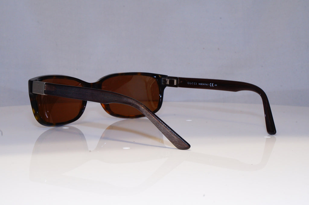 GUCCI Mens Vintage 1990 Designer Sunglasses Brown Rectangle GG 2001 BRN 11141