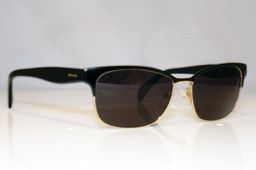 PRADA Womens Designer Sunglasses Black Rectangle VPR 65R QE3-1O1 15123