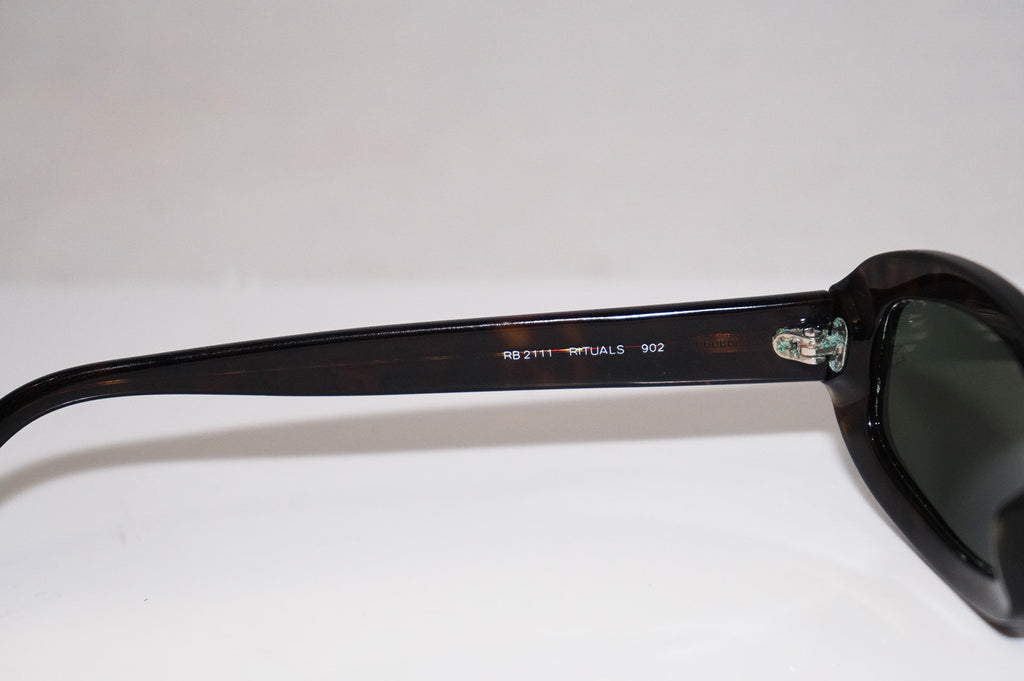 RAY-BAN Vintage Mens Unisex Designer Sunglasses Brown Rituals RB 2111 902 14624