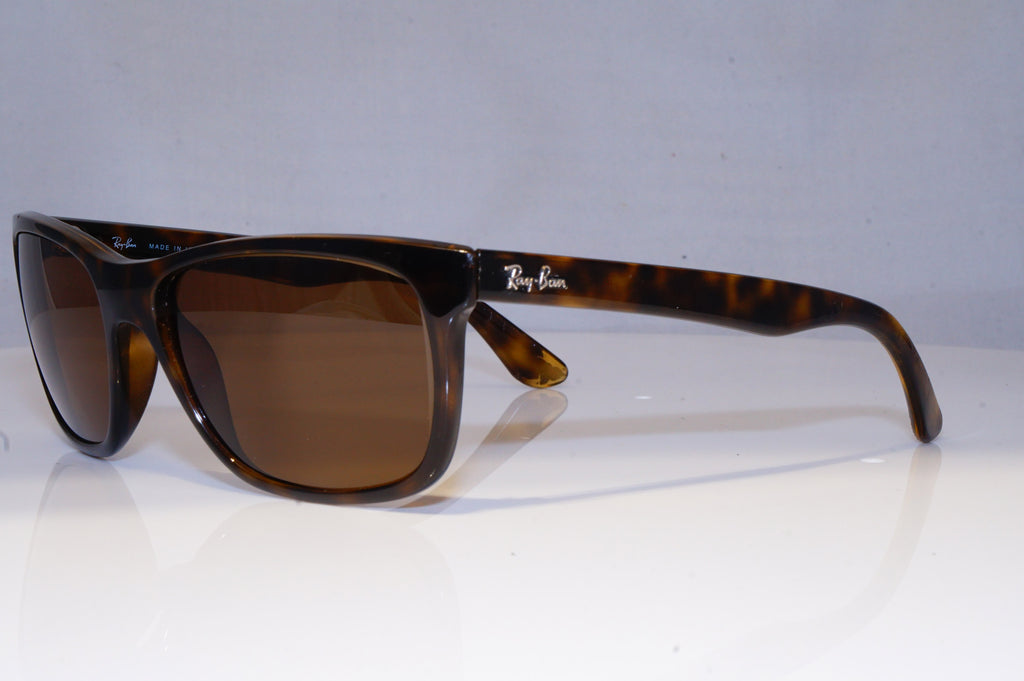 RAY-BAN Mens Designer Sunglasses Brown Square NO SPARE RB 4181 710/83 16401