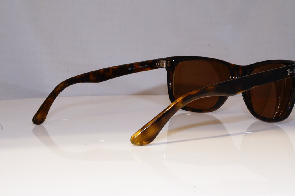 RAY-BAN Mens Designer Sunglasses Brown Square NO SPARE RB 4181 710/83 16401