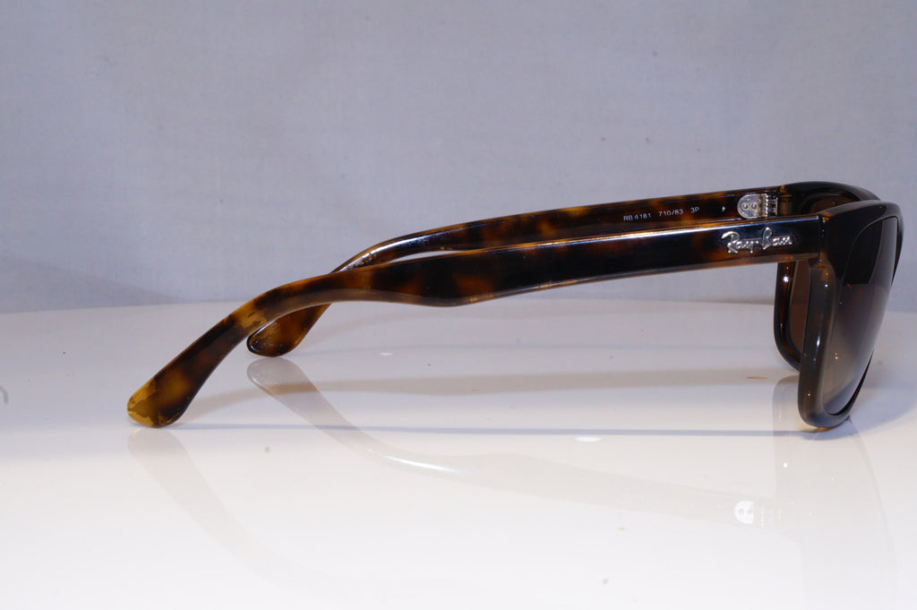 RAY-BAN Mens Designer Sunglasses Brown Square NO SPARE RB 4181 710/83 16401