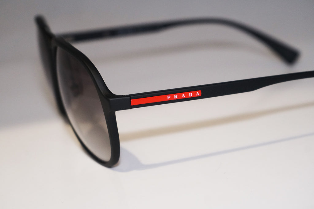 PRADA Mens Designer Sunglasses Black Aviator SPS 05R DG0-0A7 14682