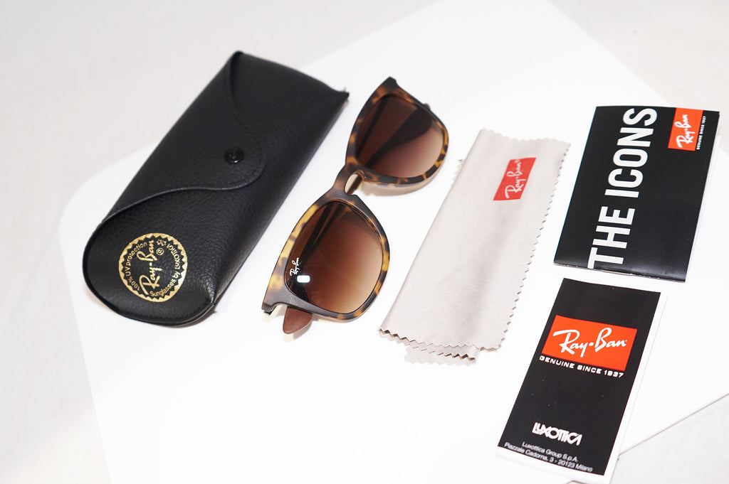RAY-BAN Mens Unisex Designer Sunglasses Brown Highstreet RB 4221L 865/13 14737